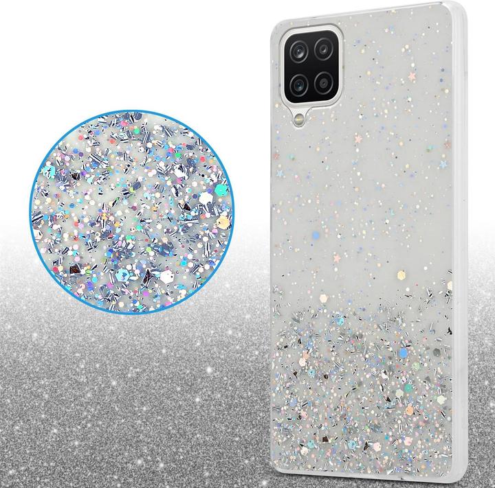 Immagine prodotto Cadorabo Copertura in TPU scintillante (Samsung Galaxy A12, Samsung Galaxy M12)