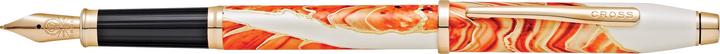Immagine prodotto Cross Confezione regalo della penna stilografica Wanderlust Antelope Canyon M (Bianco, Arancia, 1 x)