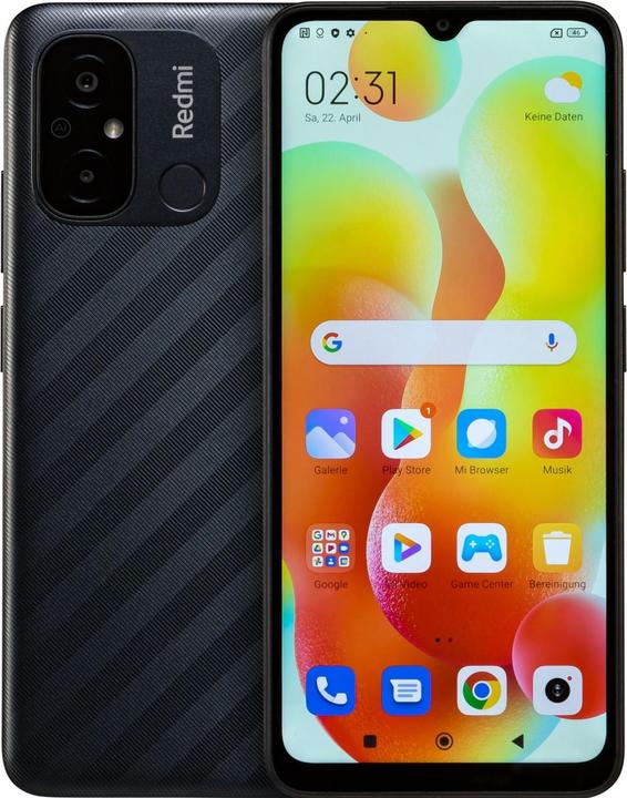 Produktbild Xiaomi Redmi 12C (64 GB, Graphite Grey, 6.71", Dual SIM, 4G)