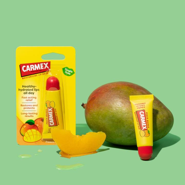 Actual product image Carmex Peach Mango Tube (Lip balm)