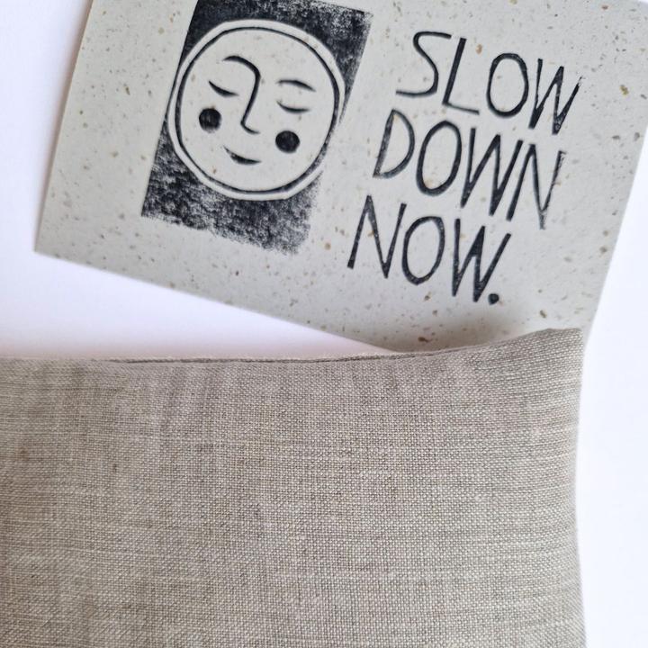 Immagine prodotto Do good club Augenkissen Leinen Lavendel & Edelsteinen