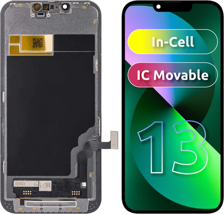 Actual product image JK Display Unit für iPhone 13, In-Cell Version, Schwarz (Display, Apple iPhone 13)