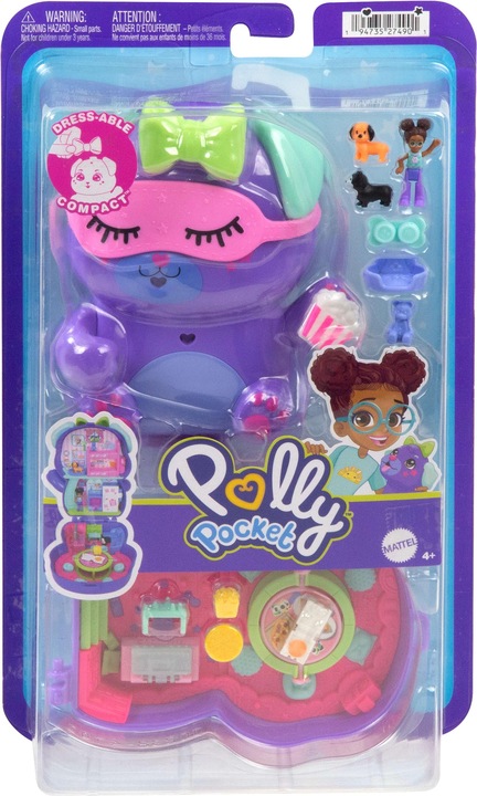Productafbeelding Polly Pocket Übernachtungsparty-Welpe Schatulle