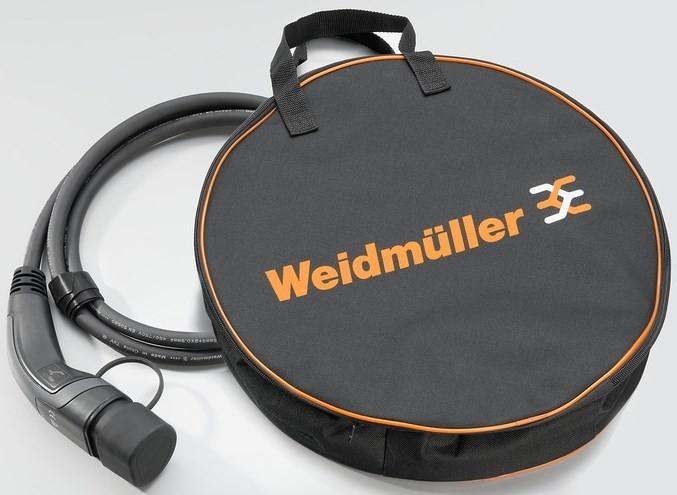 Actual product image Weidmüller CA-T2T2-10M-11/3-R-B (Type 2, 11 kW, 20 A, 10 m)