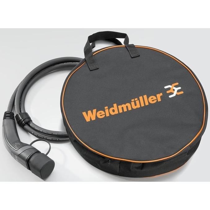 Thumbnail - Weidmüller, Elektroauto Ladekabel, CA-T2T2-10M-11/3-R-B (Typ 2, 11 kW, 20 A, 10 m)