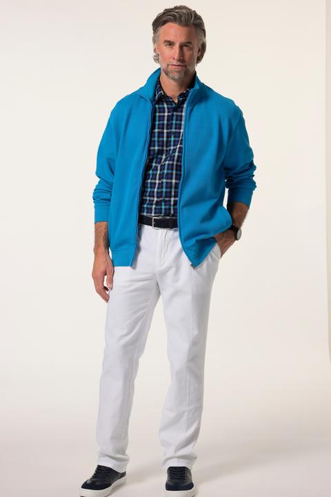 Produktbild Boston Park Sweatjacke, Rippsweat, Stehkragen, bis 84/86 (58)