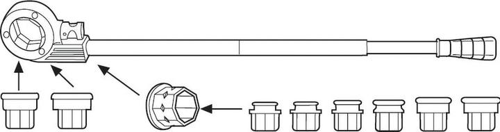 Actual product image Rothenberger SUPER CUT NPT 1/2-1.1/4" im Koffer