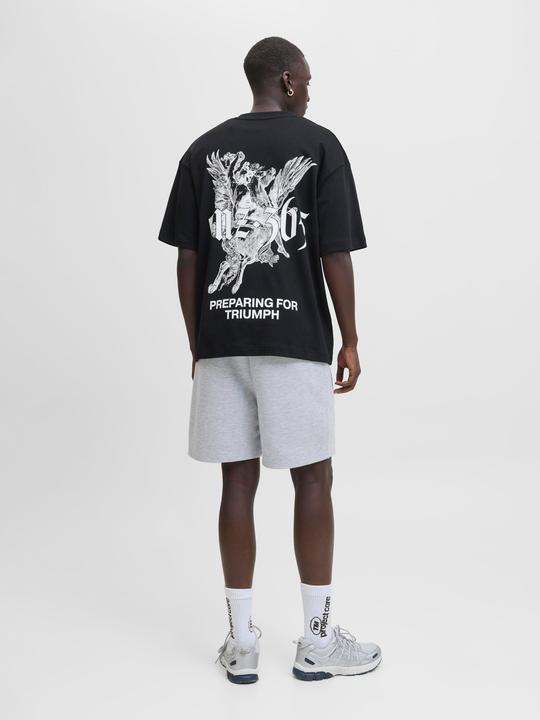 Actual product image Jack & Jones Jpstgordon Fusion Sweat Shorts Mid Sn (S)