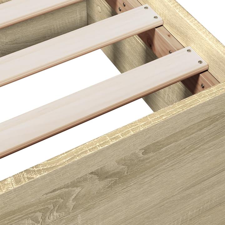 Image du produit VidaXL Cadre de lit avec tiroirs (75 x 190 cm)