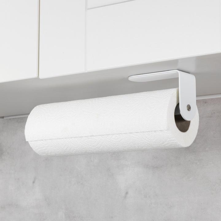 Produktbild Angela Bruderer Küchenrollenhalter «Aluminium» weiss