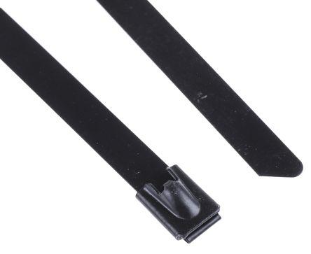 Image du produit RS PRO Collier de serrage en acier inoxydable 360x7,9mm (Serre-câbles métalliques, 360 mm, 100 pcs)