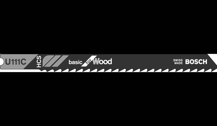 Produktbild Bosch Zubehör Stichsägeblatt HCS, U 111 C Basic for Wood