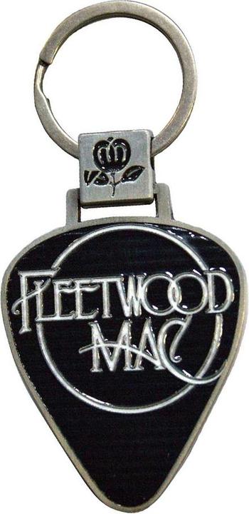 Actual product image Fleetwood Mac Classic Logo Plectrum Keyring