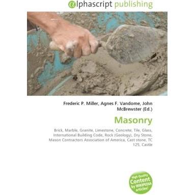 Thumbnail - Masonry, Fachbücher von Agnes F. Vandome, Frederic P. Miller, John McBrewster
