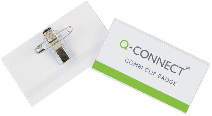 Q-Connect Name badges with combination clip