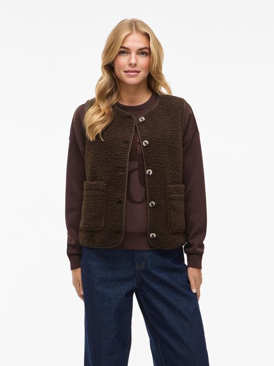 Actual product image Vila VIADA Teddyfleece Weste (40)