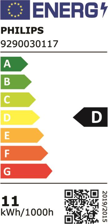 Energie-Label Philips Professional MAS LEDBulb (E27, 10.50 W, 1521 lm, 1 x, D)