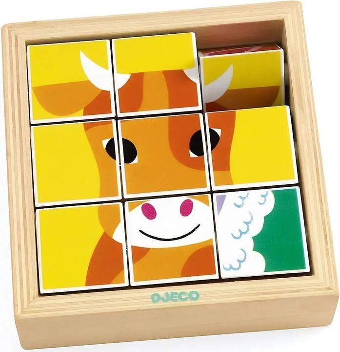 Immagine prodotto Djeco Animoroll (9 cubi) (9 pezzi)