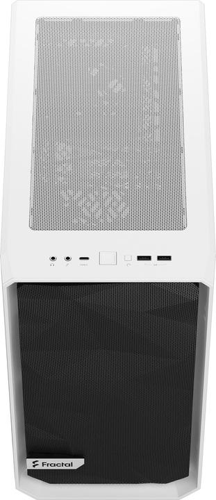Actual product image Fractal Meshify 2 Mini White TG Clear Tint - white (DTX, mATX, Mini-ITX, Mini-DTX)