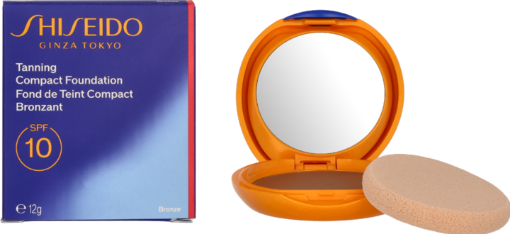 Image du produit Shiseido Maquillage solaire Tanning Compact Foundation SPF 10 Bronze / 12 g (Bronze)