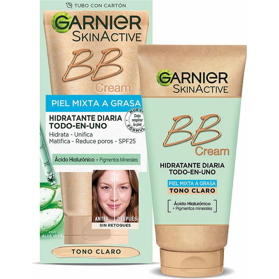 Garnier, BB + CC Creme, Cr Bb Mixta Grasa Claro (Light)