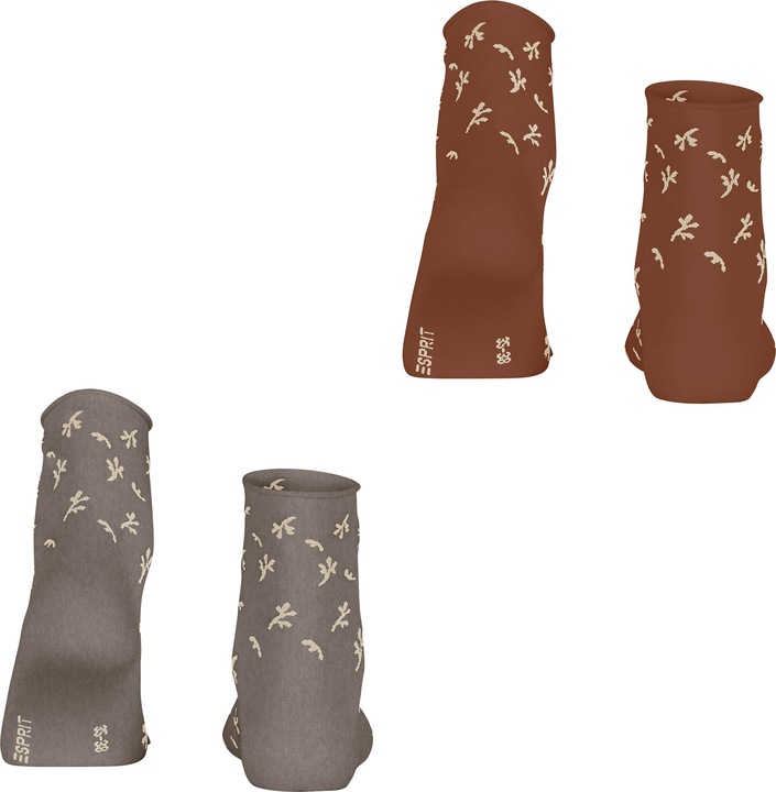 Immagine prodotto Esprit Twig 2-Pack Donna (Confezione da 2, 39 - 42)