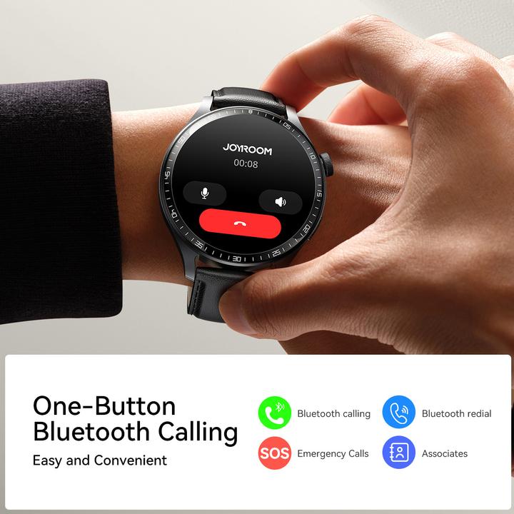 Produktbild Joyroom Classic Series JR-FC2 Pro Smart Watch (Answer/Make Call)-Space Grey (44 mm)