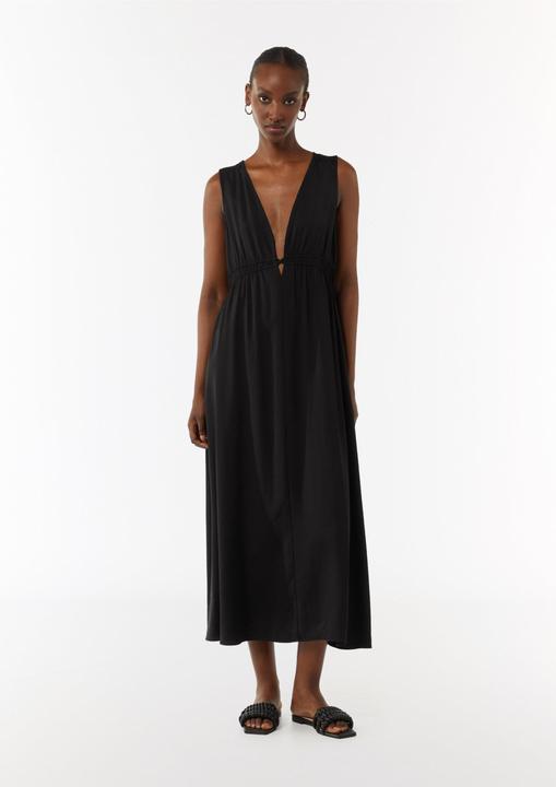 Produktbild Comma Kleid Kleid mit elastischem Bund (36)