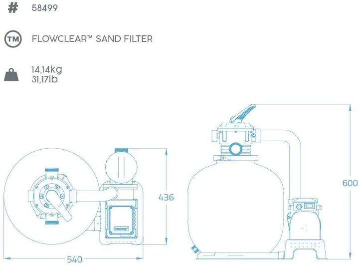 Produktbild Bestway Sandfilteranlage