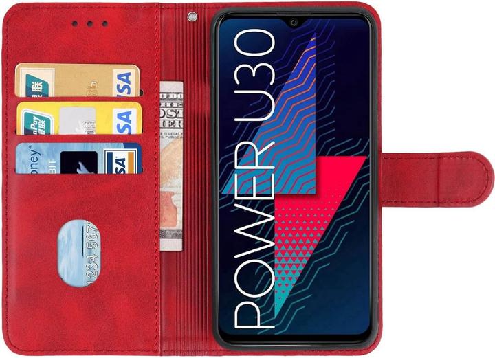 Actual product image Cover-Discount Wiko Power U30 - Leather case cover (Wiko Power U20)