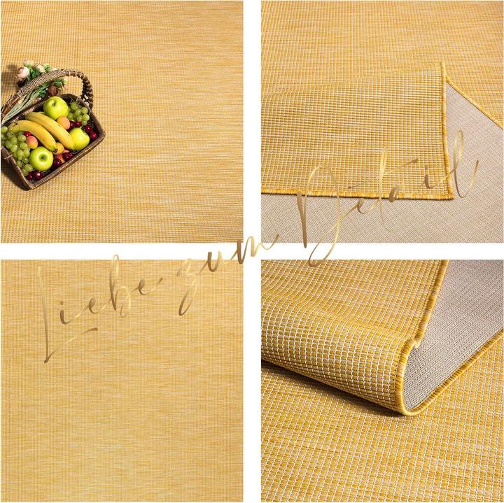 Produktbild Payé Outdoor Teppich, Gitter-gelb 200 x 290 cm