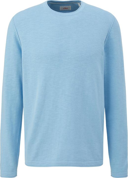 Produktbild s.Oliver Strickpullover Strickpullover mit Rollkante (S)