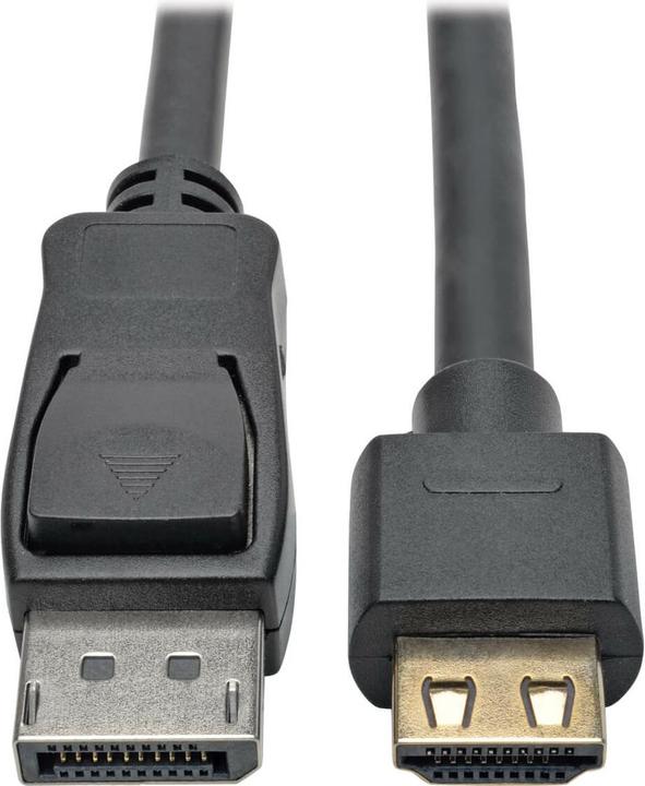 Actual product image Eaton DisplayPort 1.4 to HDMI Active Adapter Cable M/M 4K 60 Hz 4:4:4 HDR HDCP 2.2 3 ft. 0 (0.91 m, DisplayPort, HDMI)