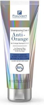 Image du produit Fauvert Professionnel Fauvert 2-In-1 Anti-Orange Shampoo 225ml (225 ml, Shampoing liquide)