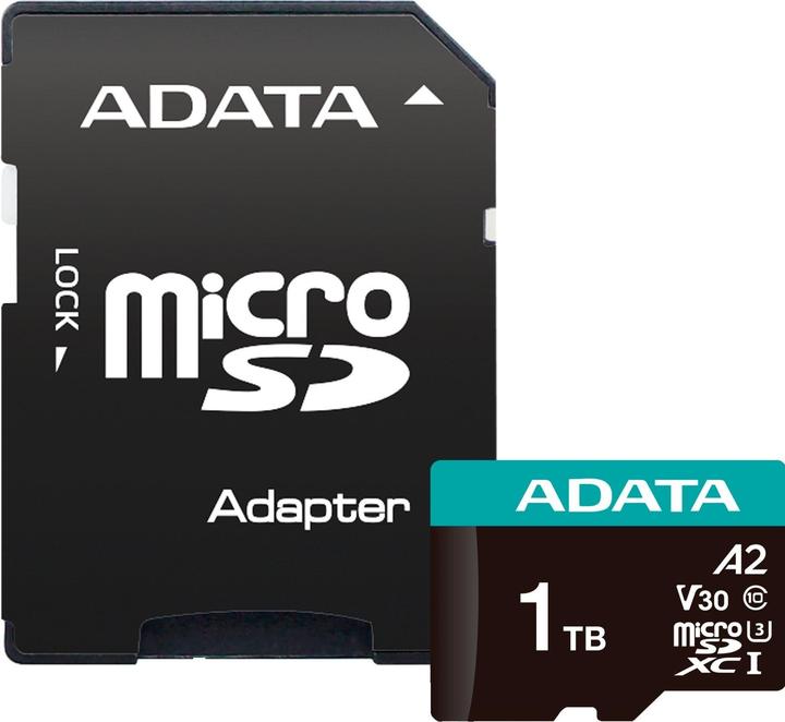 Actual product image Adata Premier Pro (1000 GB, microSDXC, U3, UHS-I)