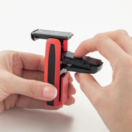 Actual product image Trodat Pocket Printy 9512 Black Red