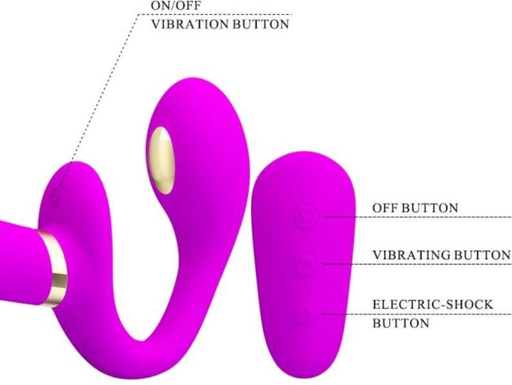 Produktbild Pretty Love Thunderbird, 12 vibration functions 3 electric shock functions