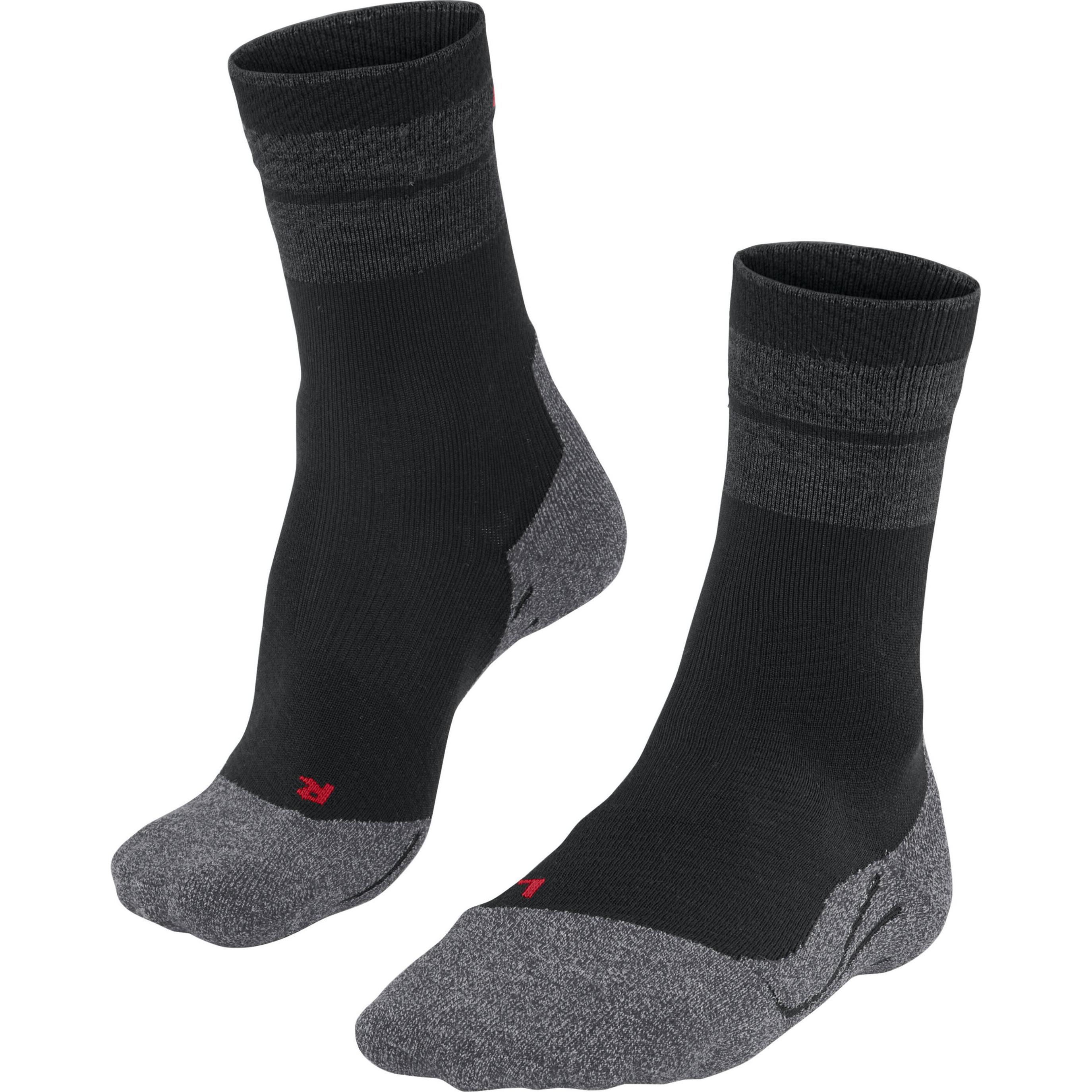 Falke, Damen, Sportsocken, Women's TK Stabilizing (37 - 38), Schwarz