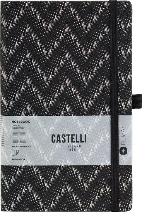 Produktbild Castelli Notizbuch Optical (A5, Liniert, Harter Einband)