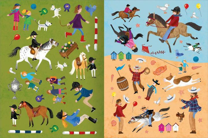 Produktbild Mein Pferde-Stickerheft