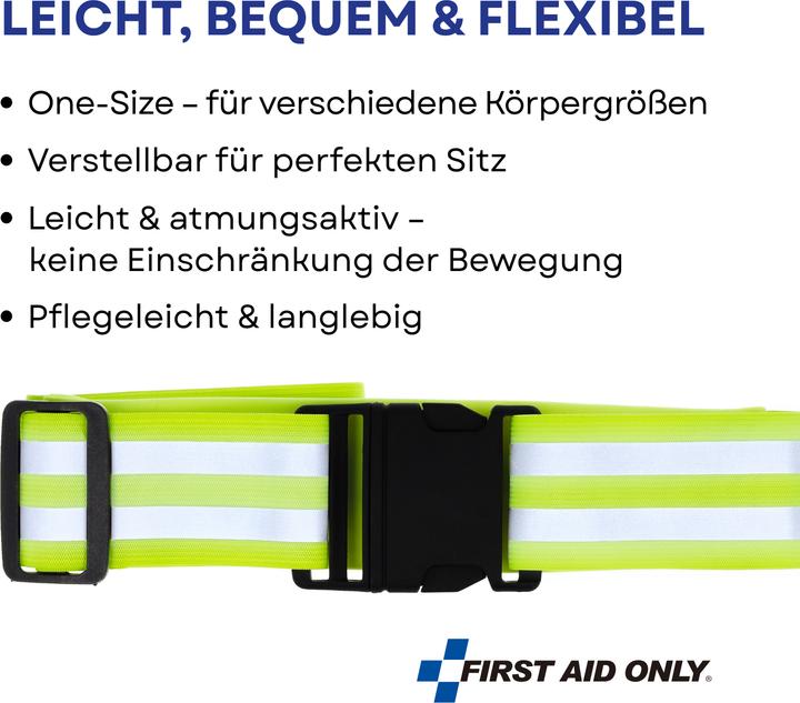 Produktbild First Aid Only Reflektorgurt