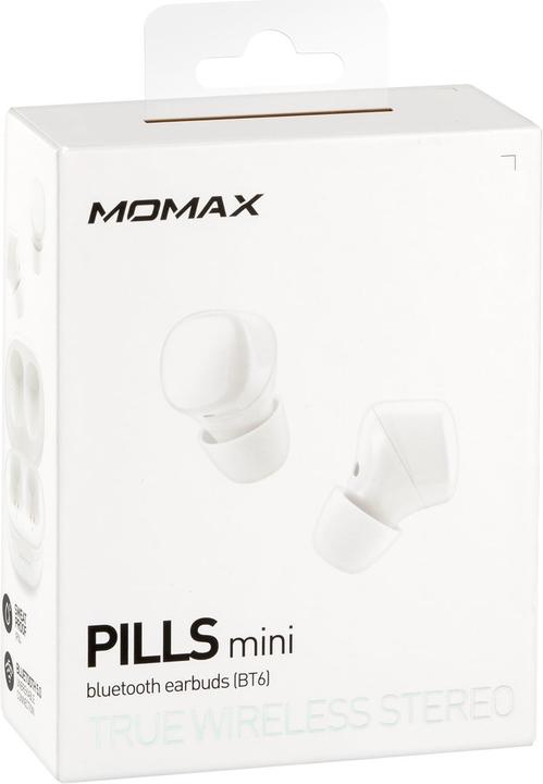 Actual product image Momax Audio PILLS MINI Bluetooth Earbuds (5 h, Wireless)