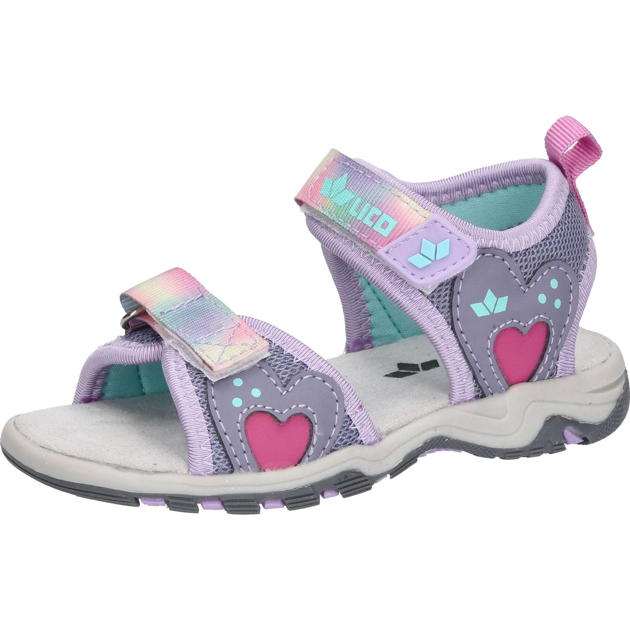 Lico, Mädchen, Sandalen, Blacky V, Violett, (33)