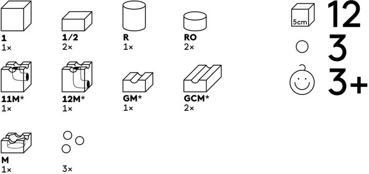 Image du produit Cuboro Aimant - Le kit supplémentaire pour les ponts magiques