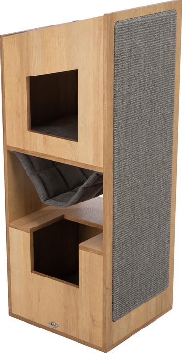 Trixie Cat Tower (105 cm, Grau, Braun)
