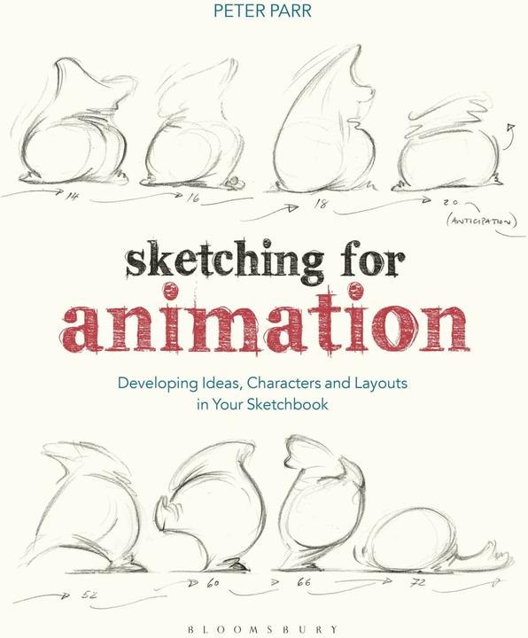 Produktbild Sketching for Animation (Englisch, Peter Parr, 2018)