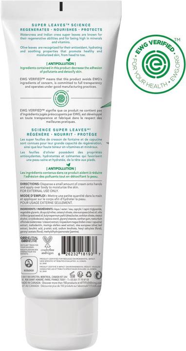 Produktbild Attitude Olive Leaves (Körpercreme, 240 ml)