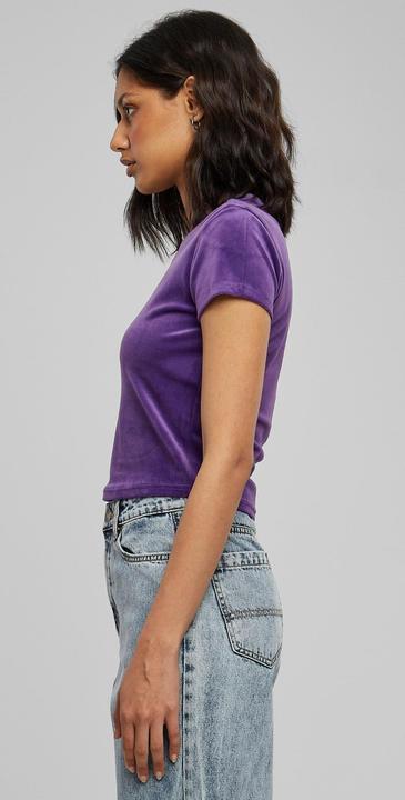 Produktbild Urban Classics Ladies Short Velvet Tee (M)