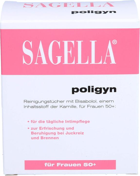 Actual product image Sagella poligyn, 10 pc TUE (Intimate wipes)