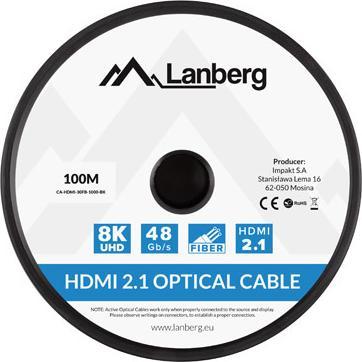 Produktbild Lanberg HDMI – HDMI (100 m)